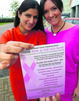 Former Miss Swindon and breast surgeon offer valuable cancer advice